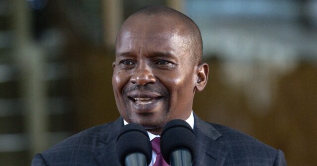 Kithure Kindiki Sworn in as Kenya's Deputy President