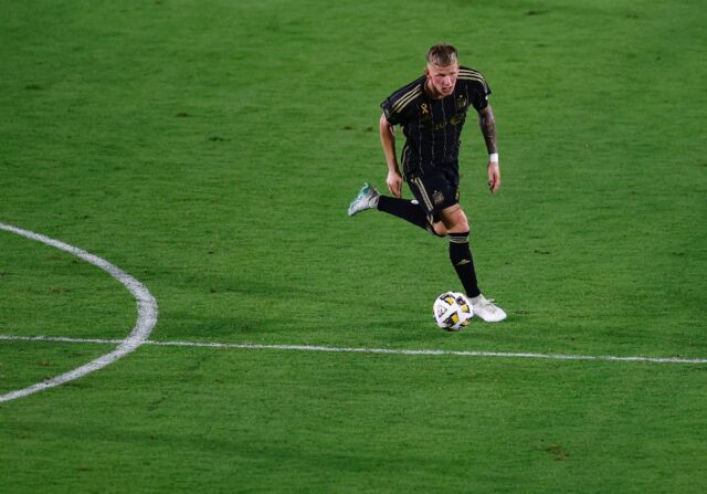 Los Angeles FC's Polish international Mateusz Bogusz scored the winning goal in a 1-0 play