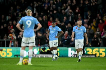 Manchester City suffered a shock defeat at Bournemouth