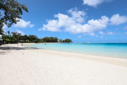 Mauritius is blessed with pristine beaches