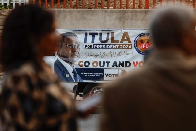 Namibians head to the polls Wednesday in a test for the party that brought independence 34