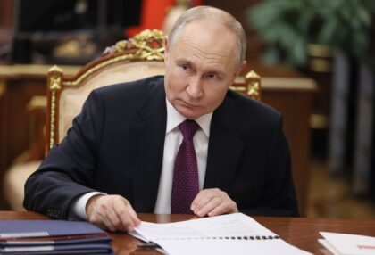 Oil prices have been boosted by geopolitical tensions after Russian President Vladimir Put