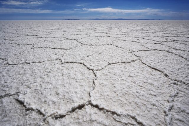 The plants are to be situated in Bolivia's vast Uyuni salt flats