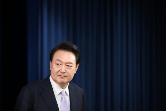 President Yoon Suk Yeol said South Korea is not ruling out providing weapons directly to U