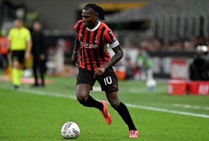 Rafael Leao struck twice but it wasn't enough for AC Milan as they were held at Cagliari