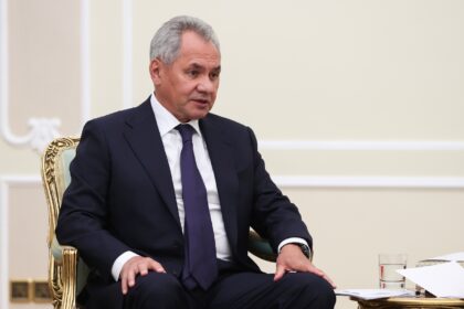 Russia's Sergei Shoigu, seen here during a meeting with the Iranian president, will be in