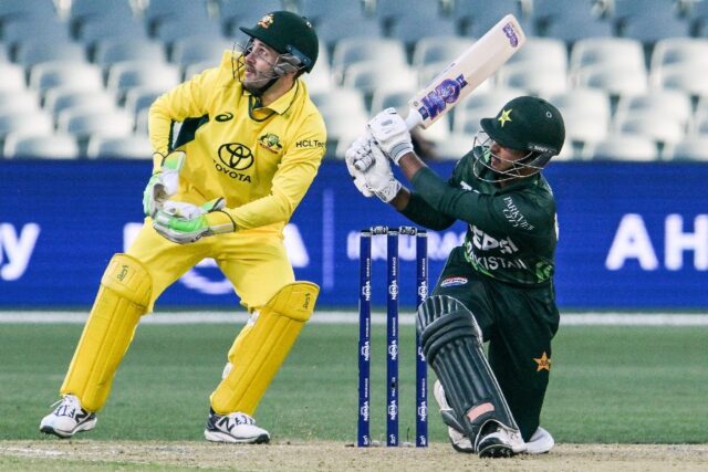 Saim Ayub hit 82 as Pakistan beat Australia in the second one-day international at Adelaid