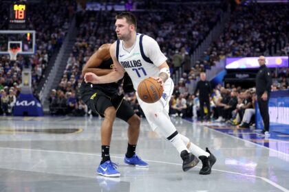 Slovenian guard Luka Doncic of the Dallas Mavericks will miss at least the next week of th