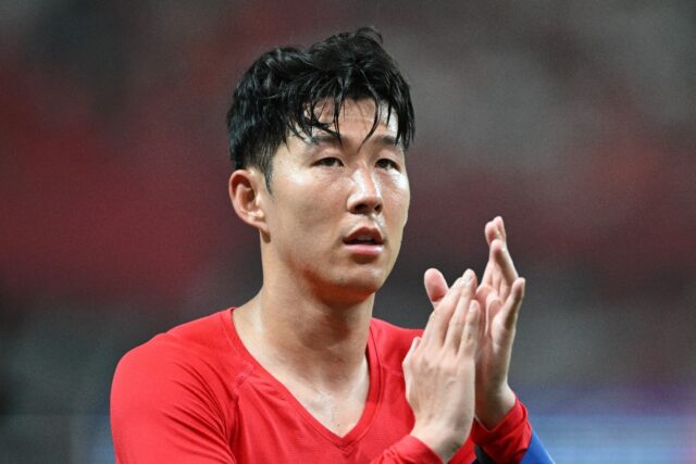 South Korea's Son Heung-min was on the scoresheet