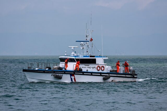 Taiwan's coast guard says it will reward people who report the presence of foreign militar