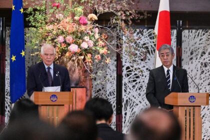 After the Tokyo talks, EU foreign policy chief Josep Borrell heads to South Korea, where c