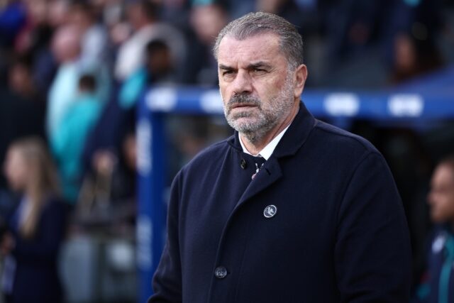 Tottenham boss Ange Postecoglou