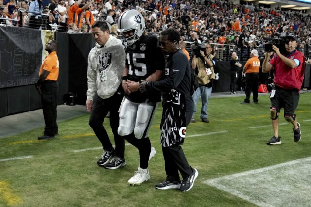 Broncos Raiders Football The Associated Press