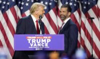 Donald Trump Jr. emerges as a political force of his own as he helps his father launch a second ter