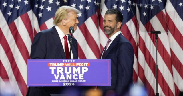 Donald Trump Jr. Says Pushback Against Cabinet Picks Proves They're The ...