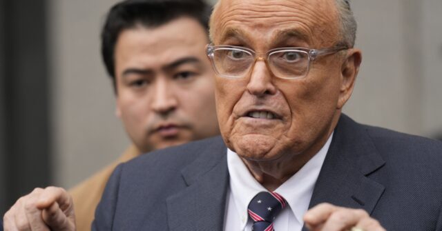 Rudy Giuliani In A Courtroom Outburst Accuses Judge In Assets Case Of ...