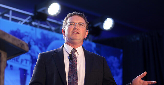 Thomas Massie: 'Cognitive Disconnect' Among Colleagues Who Hate Johnson's Deal but Will Vote for Him
