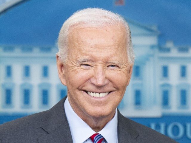 President Biden speaks at a press briefing, Friday, October 4, 2024, in the James S. Brady