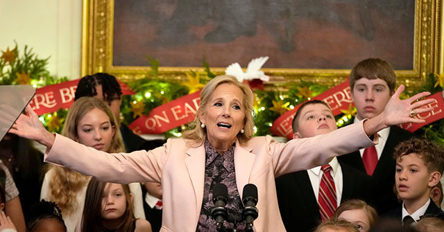 Jill Biden Gushes over White House Christmas Decor, Defends Hunter's Presidential Pardon