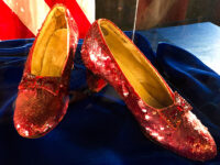 PHOTO: Iconic Ruby Slippers Worn in ‘the Wizard of Oz’ Sell for $28 Million at Auction