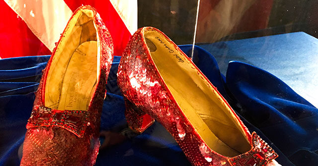 PHOTO: Iconic Ruby Slippers Worn in 'the Wizard of Oz' Sell for $28 Million at Auction