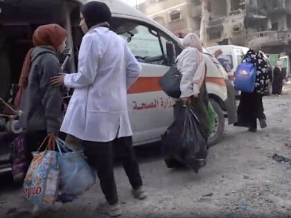 Adwan hospital evacuation (Screenshot / IDF)