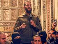 FILE - Ahmed al-Sharaa, also known by nom de guerre Abu Mohammed al-Golani, speaks at the