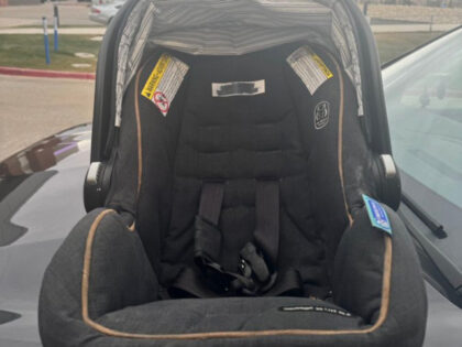 Car Seat of Abandoned Baby in Colorado