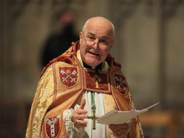 The Most Reverend Stephen Cottrell, the 98th Archbishop of York, takes a service of evenso