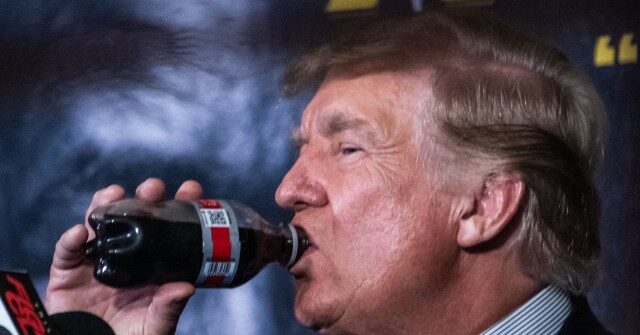 Trump's Diet Coke Button to Return on His First Day Back in the White House