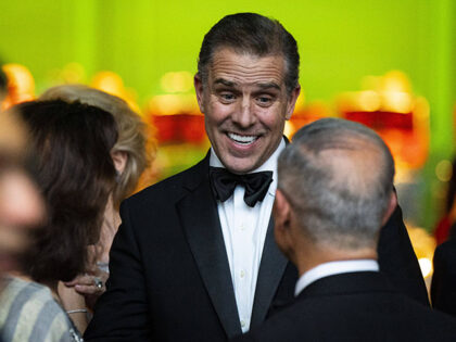 Hunter Biden, son of US President Joe Biden, during a state dinner for Indian Prime Minist