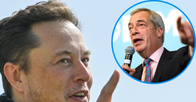 Elon Musk Reportedly Considering $100 million Donation to Nigel Farage's Reform UK Party