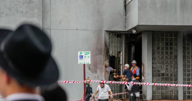 Antisemitism Blamed for Arson Attack on Melbourne Synagogue