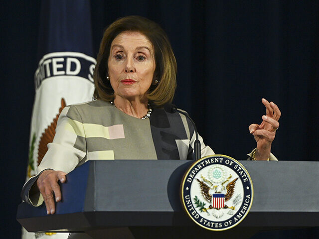 Nancy Pelosi delivers remarks at the Anti-Corruption Champions Award Ceremony at the Depar