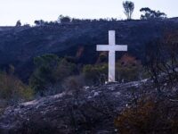 VIDEO — ‘Grateful to God’: Wooden Cross Survives California Wildfire That Burned 