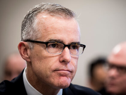 Acting FBI Director Andrew McCabe testifies before a House Appropriations subcommittee mee