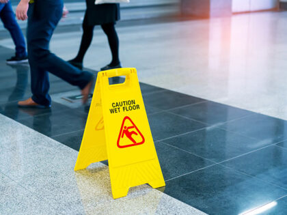 Wet Floor sign