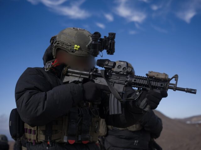Shaldag Hermon (IDF) An Israeli special forces (Shaldag) soldier is seen during an operation to take the peak o