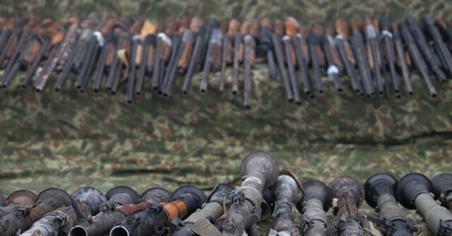 PHOTOS: IDF Reveals Massive Stockpile of Weapoons Seized from Hezbollah in Lebanon