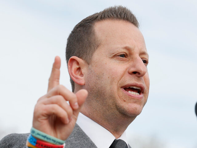 Rep. Jared Moskowitz (D-FL) speaks during a press conference held to address MAGA Republic