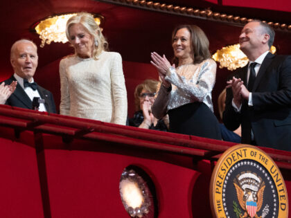 US President Joe Biden, First Lady Jill Biden, Vice-President Kamala Harris and Second Gen