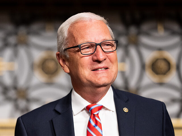 WASHINGTON - JULY 11: Sen. Kevin Cramer, R-N. Dak., arrives for the confirmation hearing f