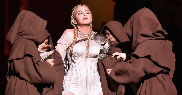 Madonna Angers Fans Sharing AI Photos of Handsy Pope Francis