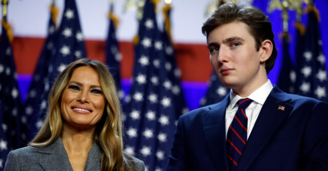 Melania Trump Praises Barron: 'Very Proud' of 'His Knowledge' on Politics