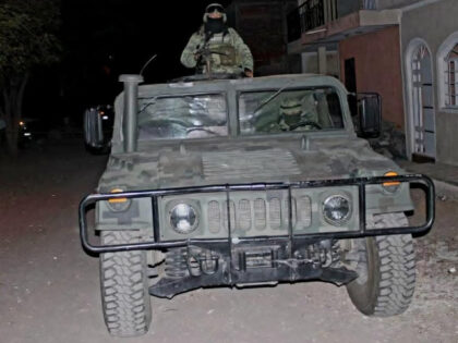 Mexican soldiers patrol Michoacan. (Credit: Breitbart Texas/ Cartel Chronicles