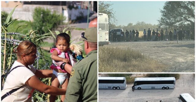 EXCLUSIVE: Child Airlifted to Texas Hospital After Migrant Group Pushes Through Border Razor Wire