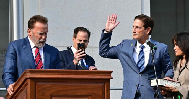 Nathan Hochman Sworn In as L.A. D.A. by Arnold Schwarzenegger