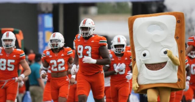 VIDEO: Miami Hurricanes Players Fight Each Other on Sideline During Pop-Tarts Bowl