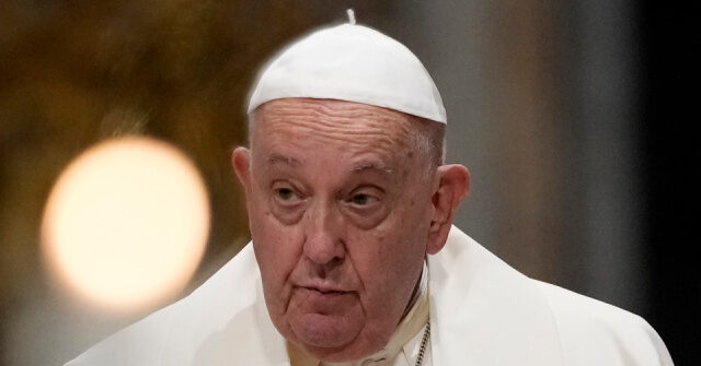 Jewish Committee Protests Pope Francis’s ‘Unbalanced Criticism of Israel’