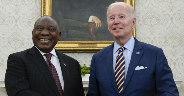 Lame-Duck Biden Lets South Africa Off the Hook, Renews Trade Benefits